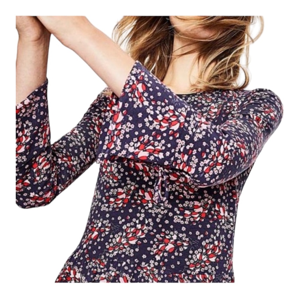 Floral Navy Dress